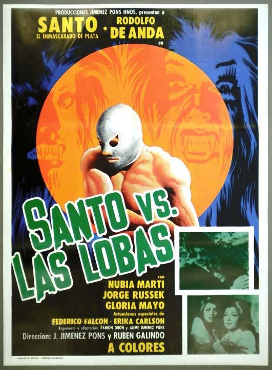 Santo contra las Lobas (1976)