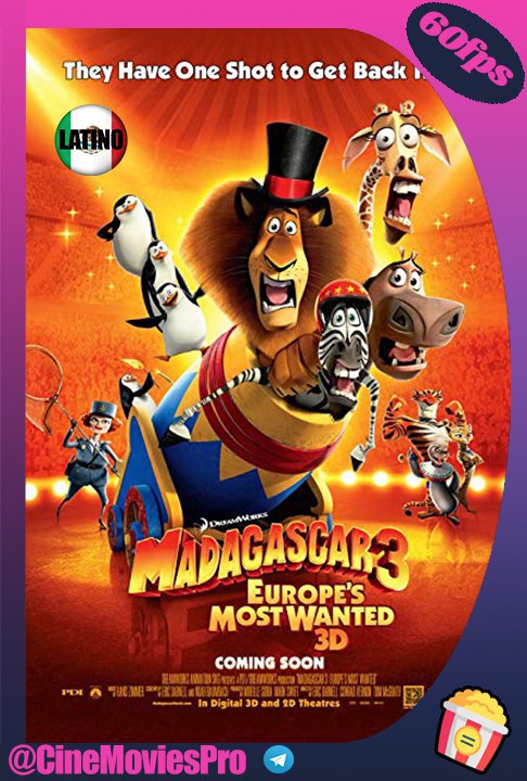 Madagascar 3 - Los Fugitivos (2012)