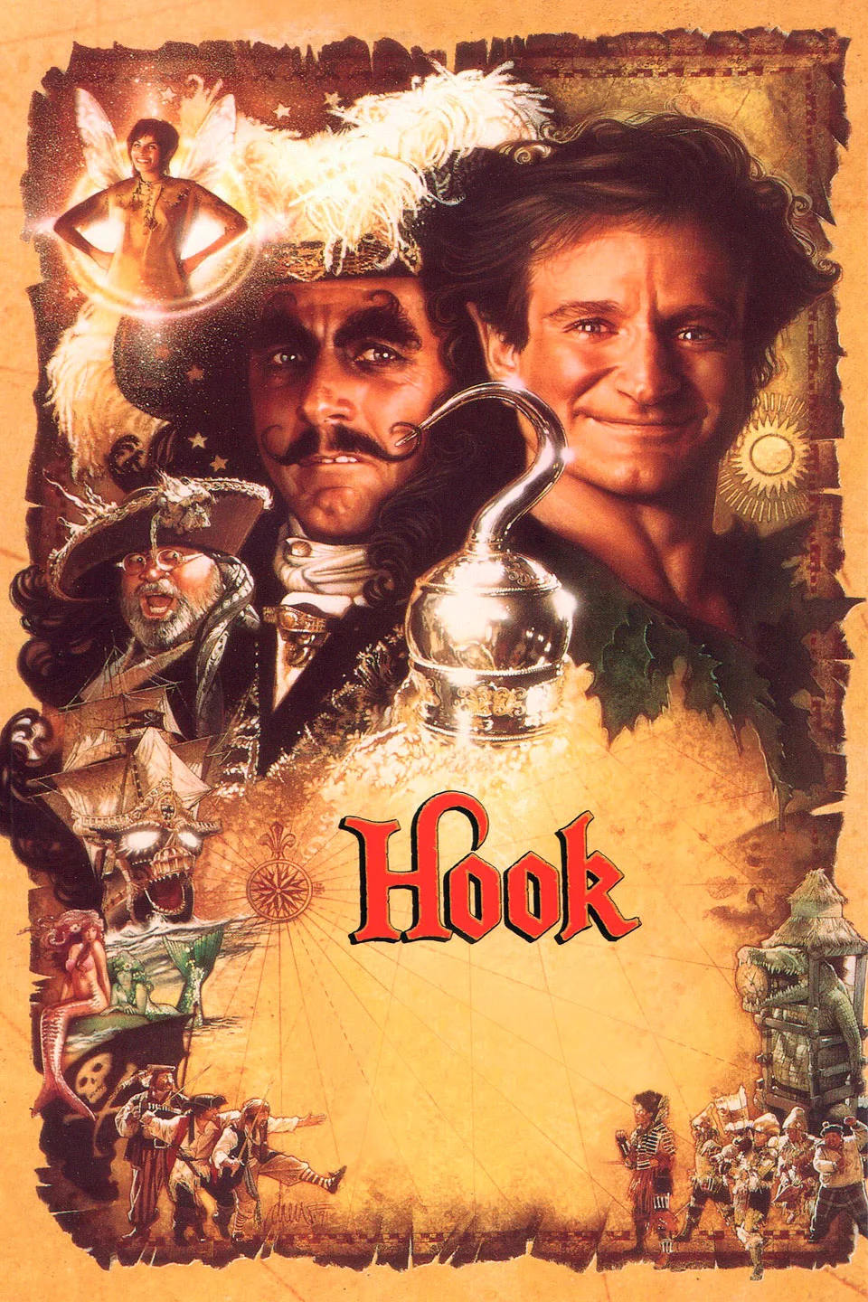 Hook, el retorno del Capitán Garfio (1991)