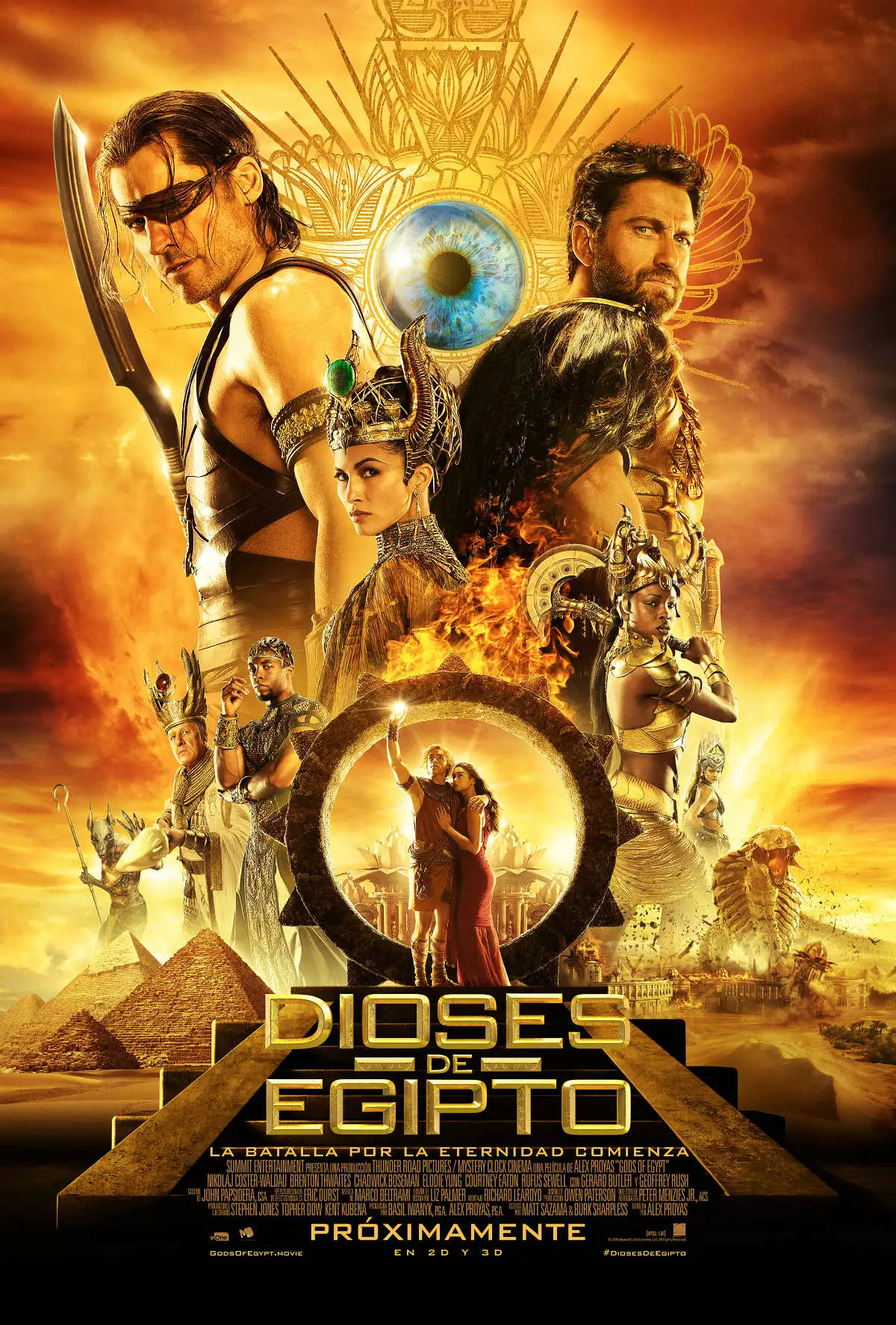 Dioses de Egipto (2016)